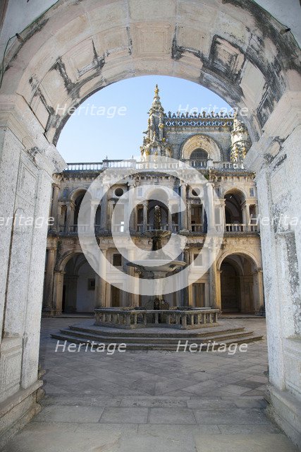 The Cloister of John III, the Convent of the Knights of Christ, Tomar, Portugal, 2009. Artist: Samuel Magal