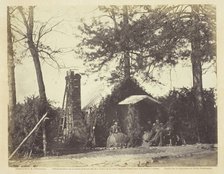 Camp Architecture, Brandy Station, Virginia, January 1864. Creator: Alexander Gardner.
