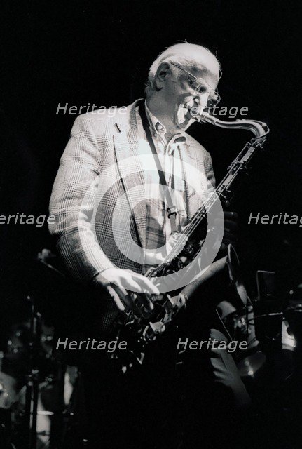 Ronnie Scott, Ronnie Scott's, London, 1994. Artist: Brian O'Connor