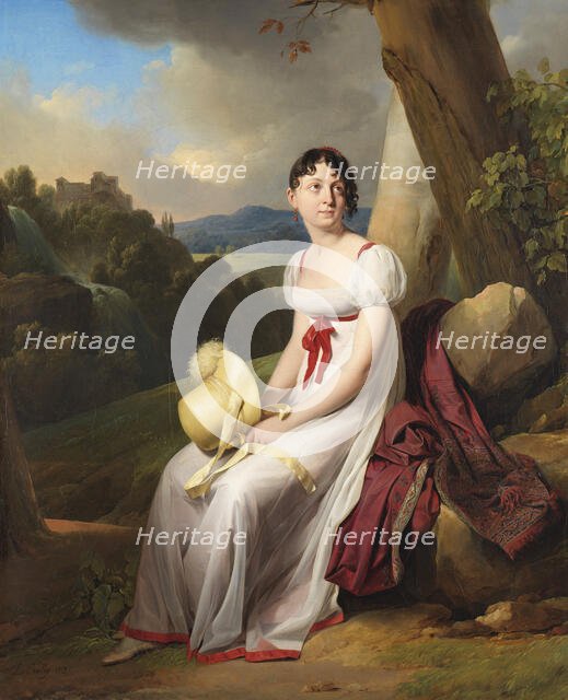 Madame Saint-Ange Chevrier, 1807. Creator: Louis Leopold Boilly.