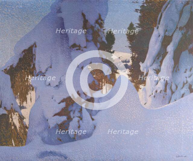 Winter, 1916. Creator: Adolf Gross.