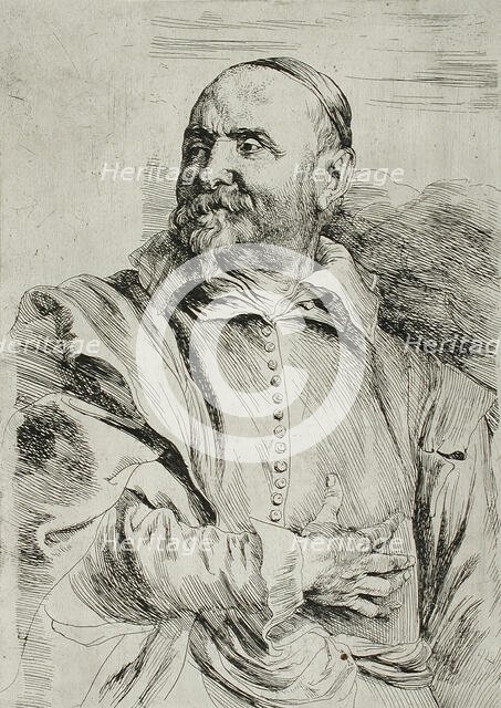Portrait of Jan Snellinx, between circa 1626 and circa 1632. Creator: Anthony van Dyck.