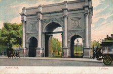 'Marble Arch, London', c1906. Artist: Unknown.