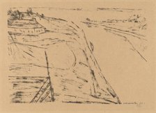 Blick auf einen Fluss (View on a River), 1912. Creator: Paul Klee.