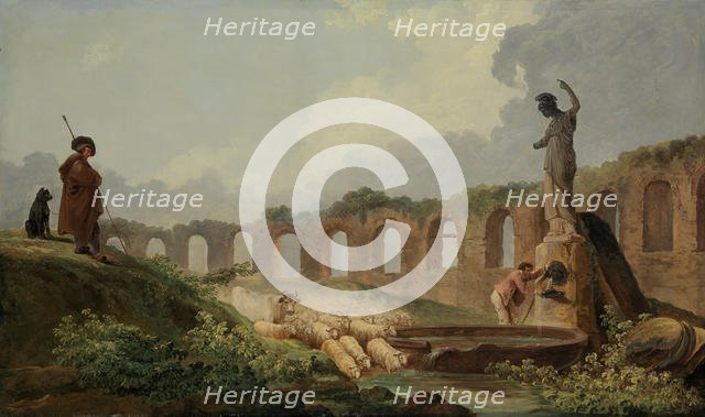 Aqueduct in Ruins. Creator: Hubert Robert.