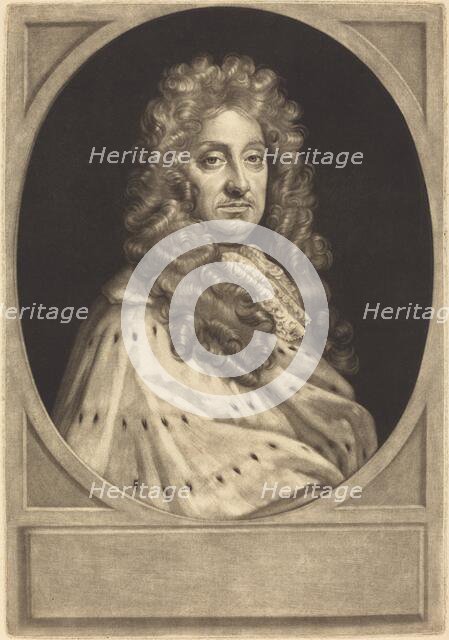 John Hay, Earl of Tweeddale [proof], c. 1710. Creator: John Smith.