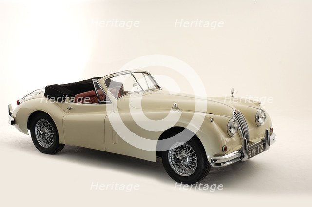 1955 Jaguar XK140 Artist: Unknown.