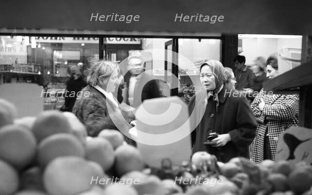 Portobello Market, London, c1955.  Creator: Arthur Charles Kirby Ware.