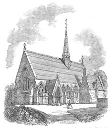 Rosslyn-Hill Chapel, Pilgrim-Lane, Hampstead, 1862. Creator: Unknown.