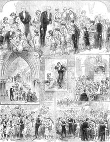The Mayor's Juvenile Ball at the Townhall of Manchester, 1881. Creator: Unknown.