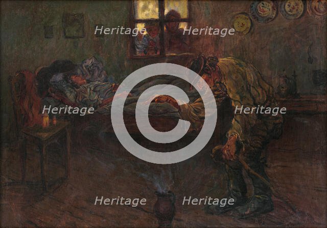 A Village Wizard, around 1919. Creator: Gustav Mally.