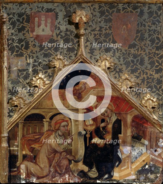 The Annunciation', 15th century. Creator: German master.