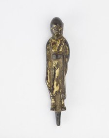 Figure of a monk, Tang dynasty, 618-907. Creator: Unknown.