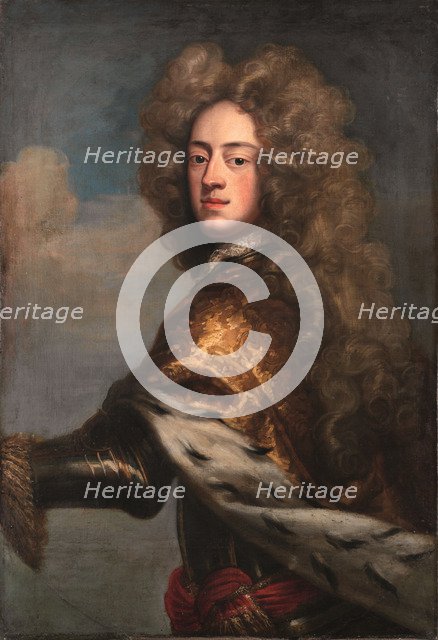George II as Prince of Wales. Artist: Hirschmann, Johann Leonhard (1672-1750)