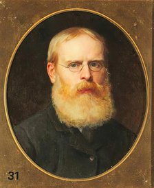 William Frederick Yeames, Self Portrait, 1884. Creator: William Frederick Yeames.