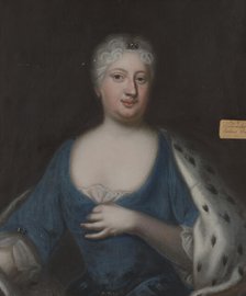 Sofia Charlotta Karolina, 1678-1749, Princess of Hesse-Kassel, c18th century. Creator: David Kock.
