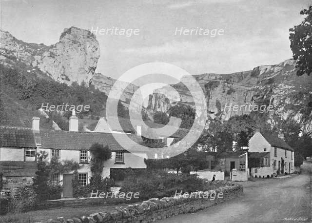 'The Lion Cliff, Cheddar', c1896. Artist: Frith & Co.
