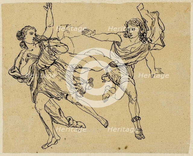 The Pursuit, n.d. Creator: Rodolphe Bresdin.