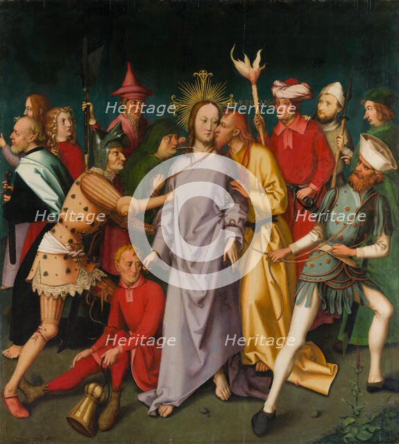 Christ’s Arrest, 1501. Creators: Hans Holbein the Elder, Jesus Christ.