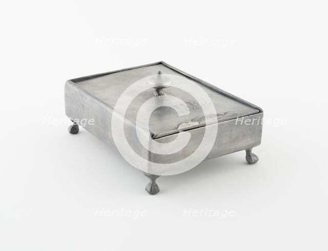 Inkwell, Augsburg, 1652/78. Creator: Isaac Ruprecht.