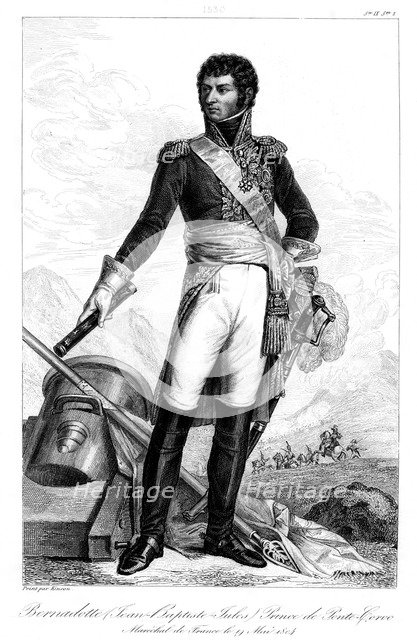 Charles XIV John of Sweden (1763-1844), King of Sweden, 1839.Artist: Francois Pigeot