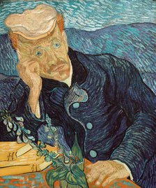 Portrait of Dr Paul Gachet, 1890. Creator: Gogh, Vincent, van (1853-1890).