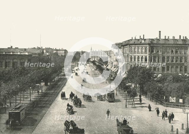 The Vesterbrogade, Copenhagen, Denmark, 1895.  Creator: Unknown.
