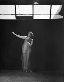 Unidentified dancer, possibly an Elizabeth Duncan dancer, between 1911 and 1942. Creator: Arnold Genthe.