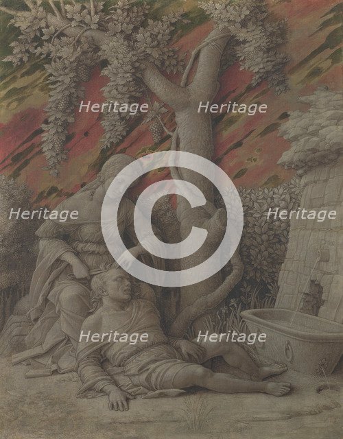 Samson and Delilah, c. 1500. Artist: Mantegna, Andrea (1431-1506)