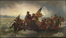 Washington Crossing the Delaware, 1851. Artist: Leutze, Emanuel (1816-1868)