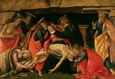 Lamentation over the Dead Christ. Artist: Botticelli, Sandro (1445-1510)