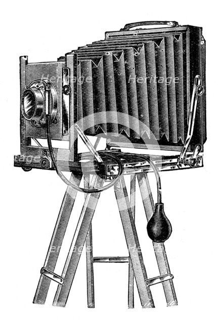 Stand camera, 1904. Artist: Unknown