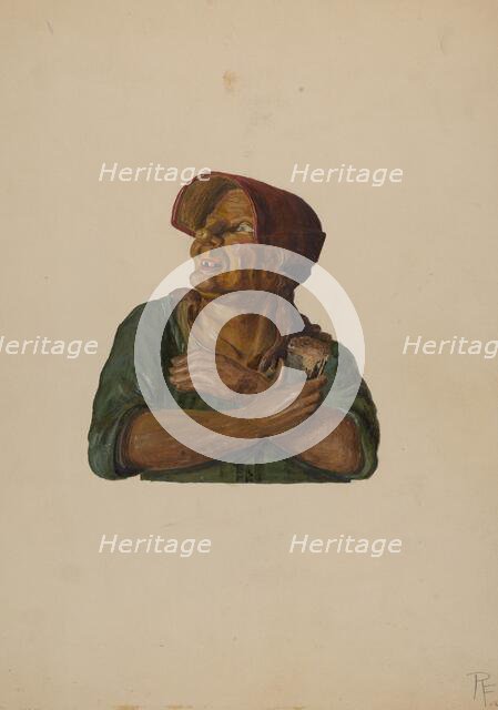 Tavern Figure, c. 1936. Creator: Richard F. Smith.