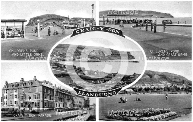 Llandudno, 20th century. Artist: Unknown