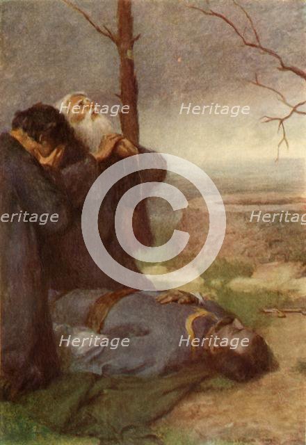 'He lamented loudly the fate of Marko', 1917. Creator: Unknown.