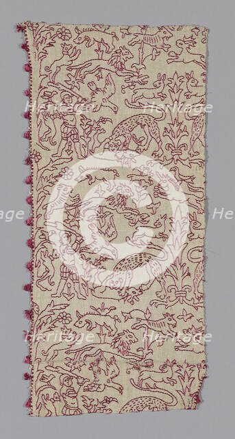 Fragment, Spain, 16th century. Creator: Unknown.