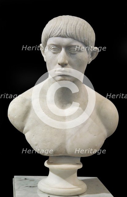 Bust of a young Roman, Ancient Rome, early 2nd century. Artist: Unknown
