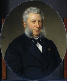 Jan Jacob Lodewijk ten Kate (1818-1889), Poet, 1875.  Creator: Jan Hendrik Neuman.
