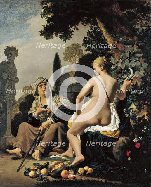 Vertumnus and Pomona, 1637. Creator: Caesar Boëtius van Everdingen.