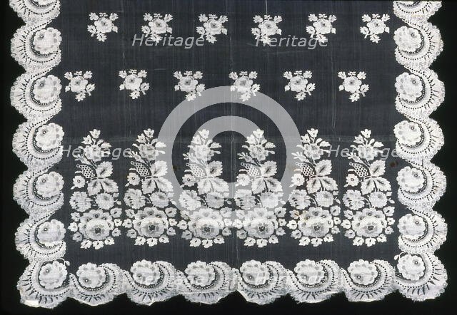Shawl, Spitalfields, c. 1815/20. Creator: Unknown.