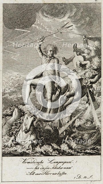 Blumauer's 'Aeneide', 1789. Creator: Daniel Nikolaus Chodowiecki.