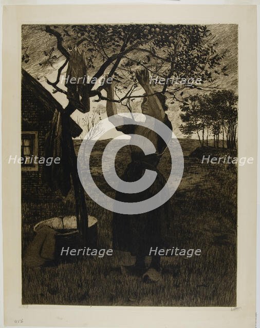 The Apple Tree, c. 1885. Creator: Willem Witsen.