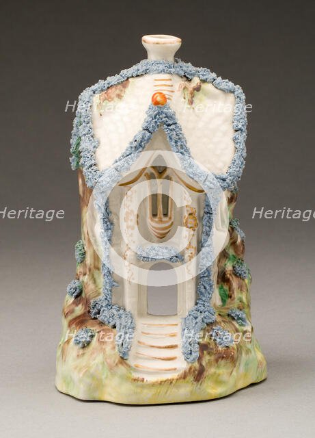 Incense Burner, Staffordshire, c. 1830. Creator: Staffordshire Potteries.