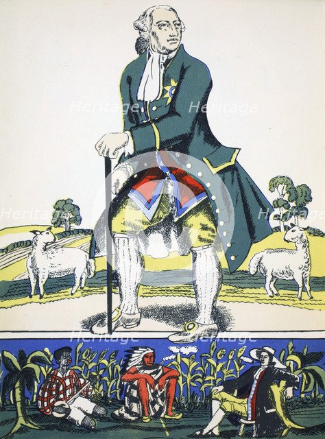 George III, King of Great Britain and Ireland from 1760, (1932). Artist: Rosalind Thornycroft