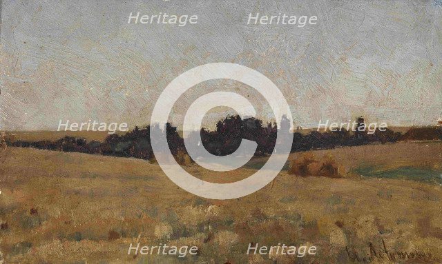 Landscape. Artist: Levitan, Isaak Ilyich (1860-1900)