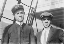 H. Benson & C. Krauter, wireless men on Merida & Princess Anne, between c1910 and c1915. Creator: Bain News Service.