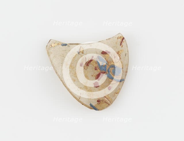 Islamic Glass Fragment, circa 900-1400. Creator: Unknown.