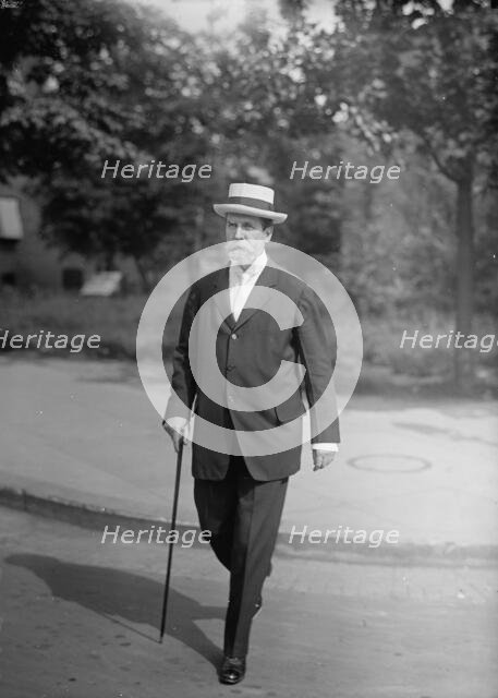 Hughes, Charles Evans, Governor of New York, 1907-1910; Associate Justice of Supreme Court..., 1917. Creator: Harris & Ewing.