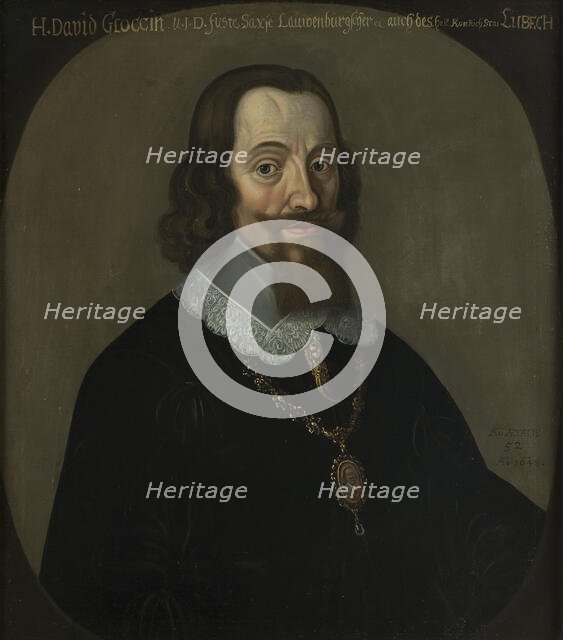 David Gloxin, c17th century. Creator: Anon.