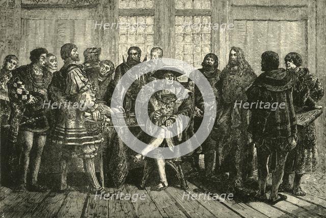 'The Emperor Maximilian Surrounded By The Most Illustrious of His Contemporaries (1508-1519)', 1890. Creator: Unknown.